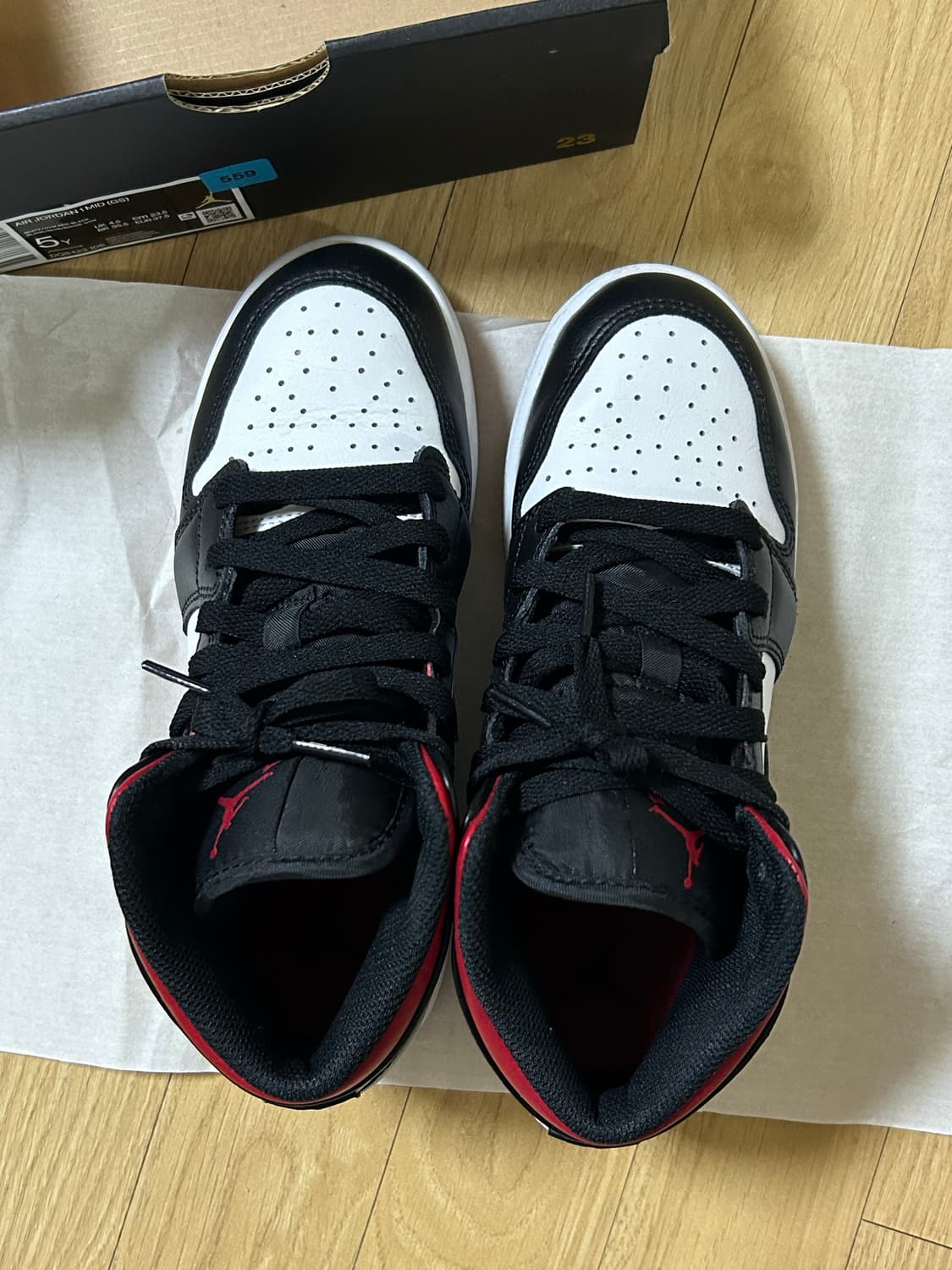 나이키 에어 조던(AIR JORDAN 1 MID-GS) 상품이미지5