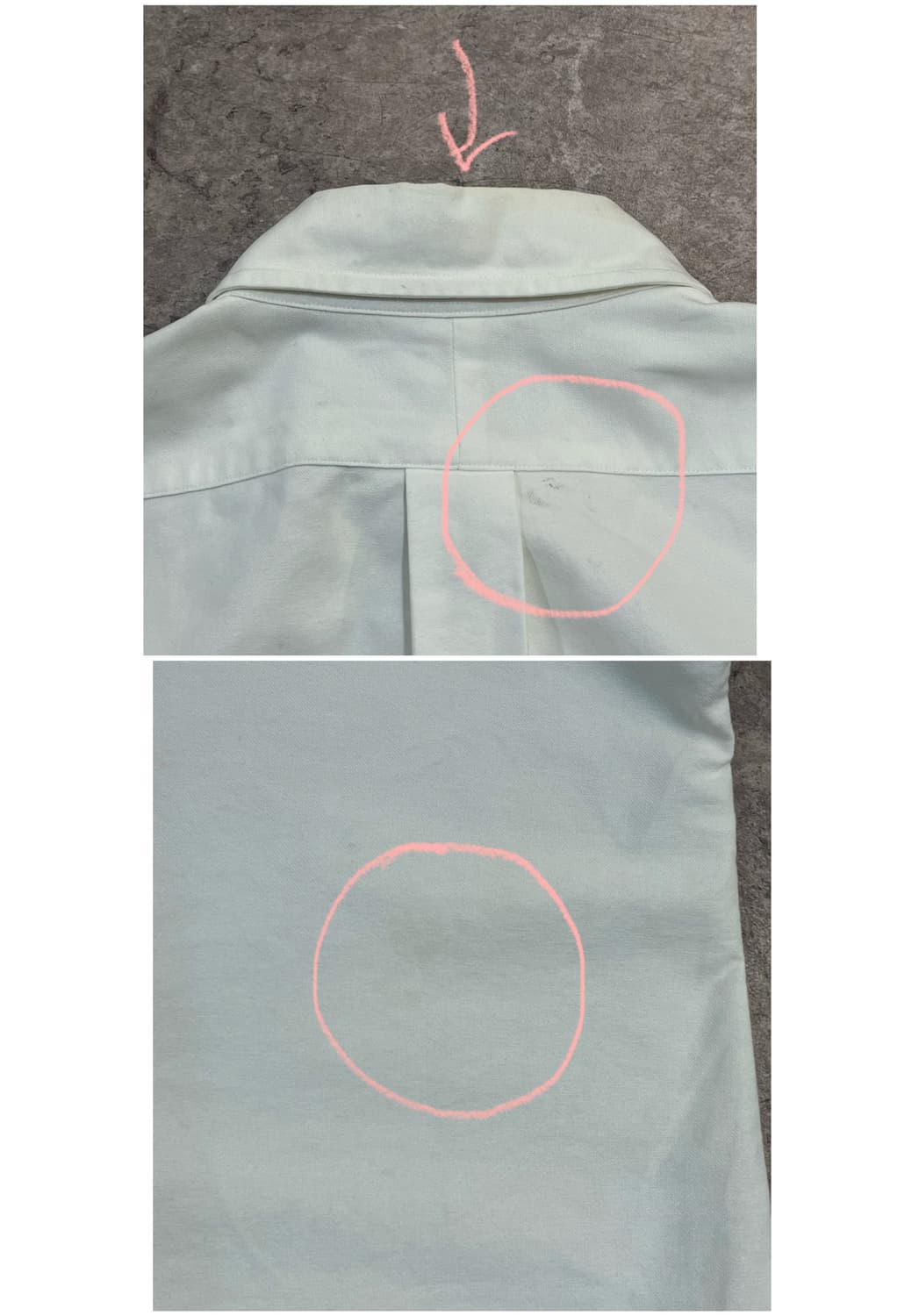 폴로 랄프로렌 코튼 셔츠 화이트 M #csz3548 상품이미지7