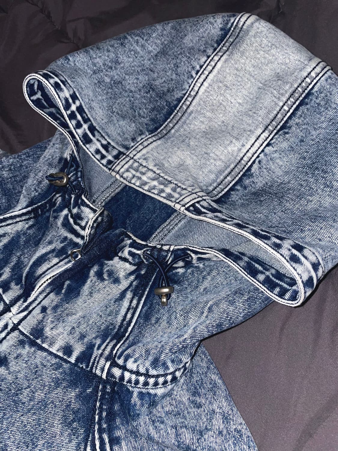 크리틱 데님 후드 자켓 상품이미지3