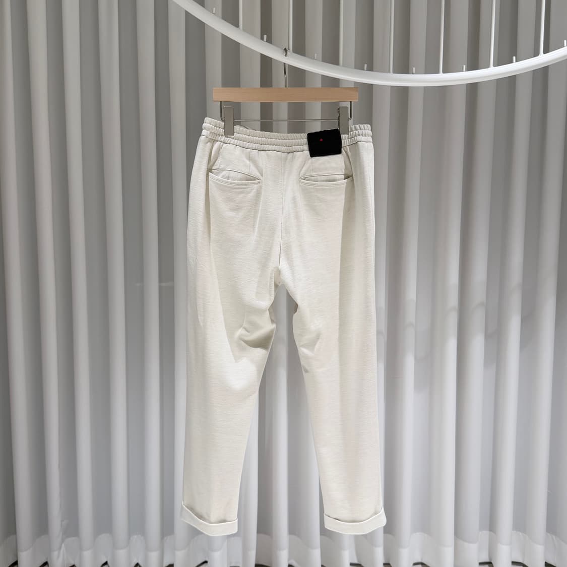 (A+/32) / 키톤 드로스트링 울 코튼 린넨 트레이닝 팬츠 상품이미지5