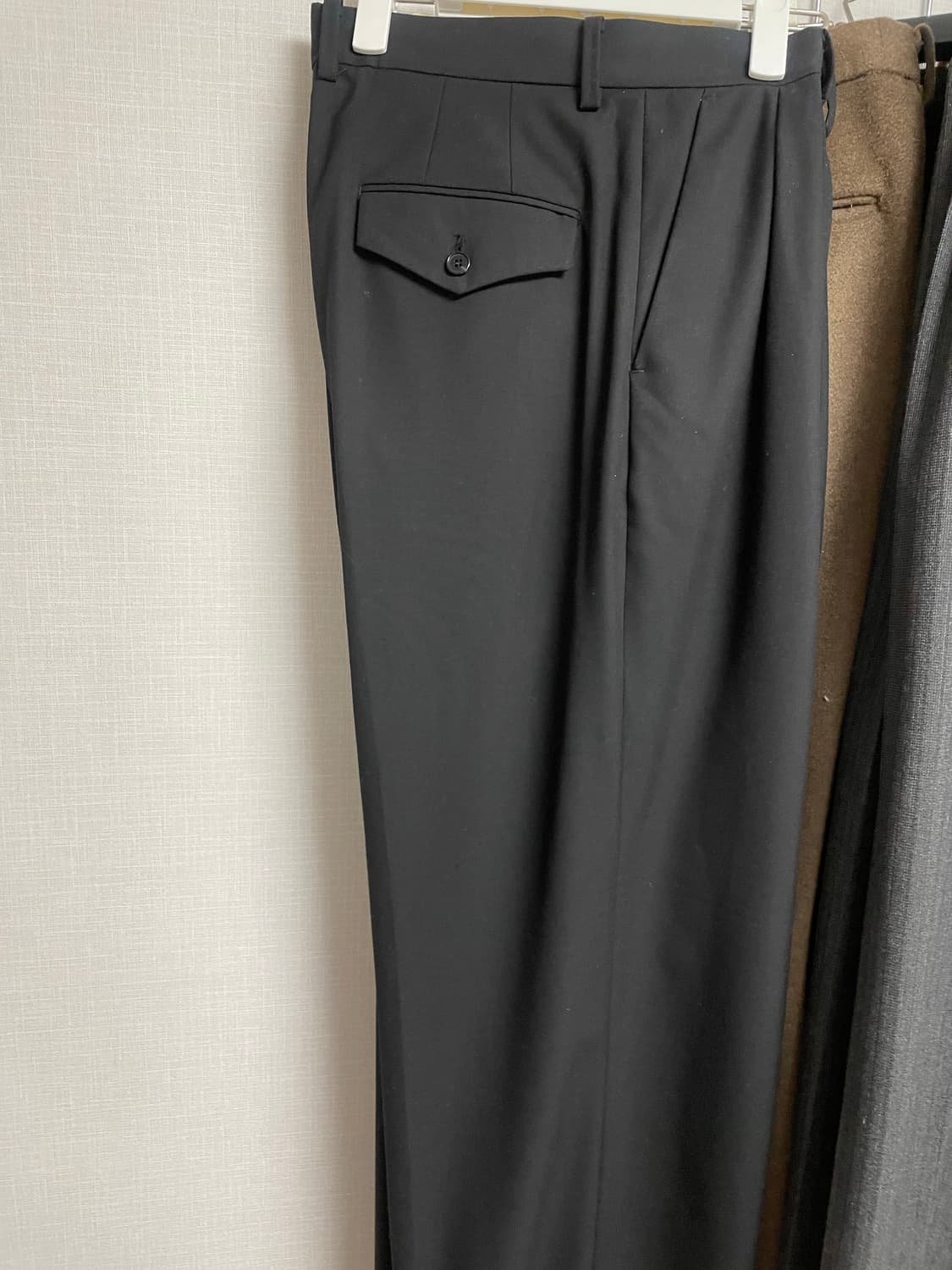 라벨아카이브 플리츠 와이드팬츠슬랙스 4 상품이미지1