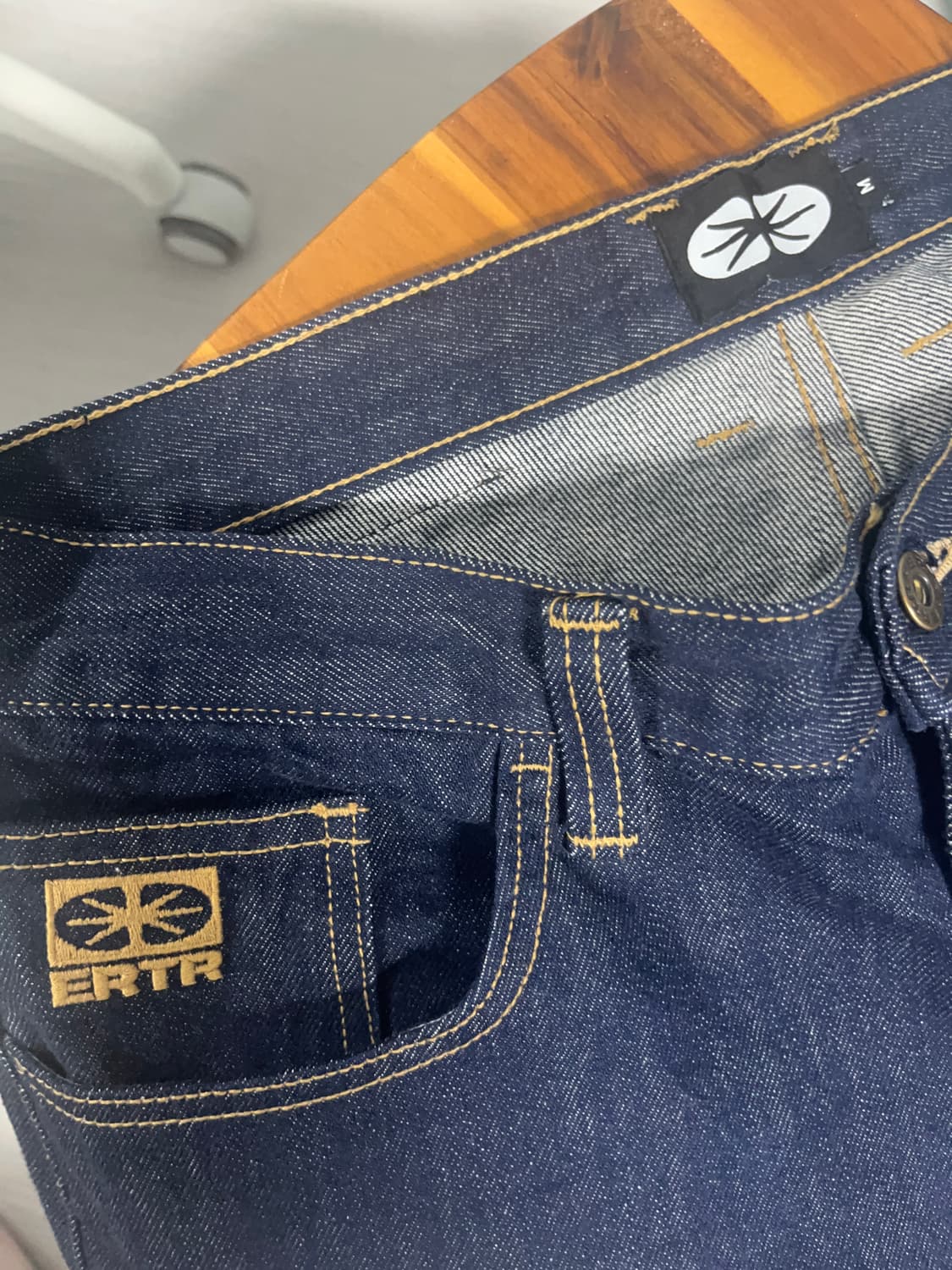 ERTR Relaxed Raw Denim Pants 생지데님 [M] 상품이미지2
