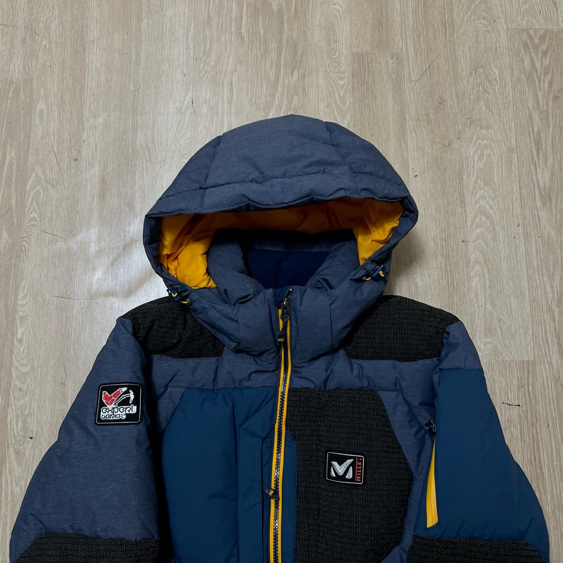 밀레 구스다운 후드 헤비 패딩 M/95  상품이미지2