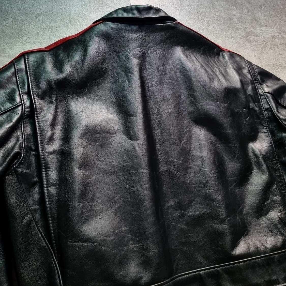 80s USA Schott Single Rider Jkt 42sz
 상품이미지10