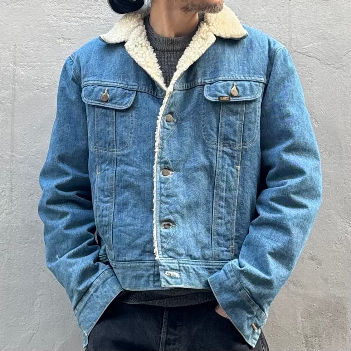 80~90년대 미국 리 스톰라이더 쉐르파 자켓 상품이미지10