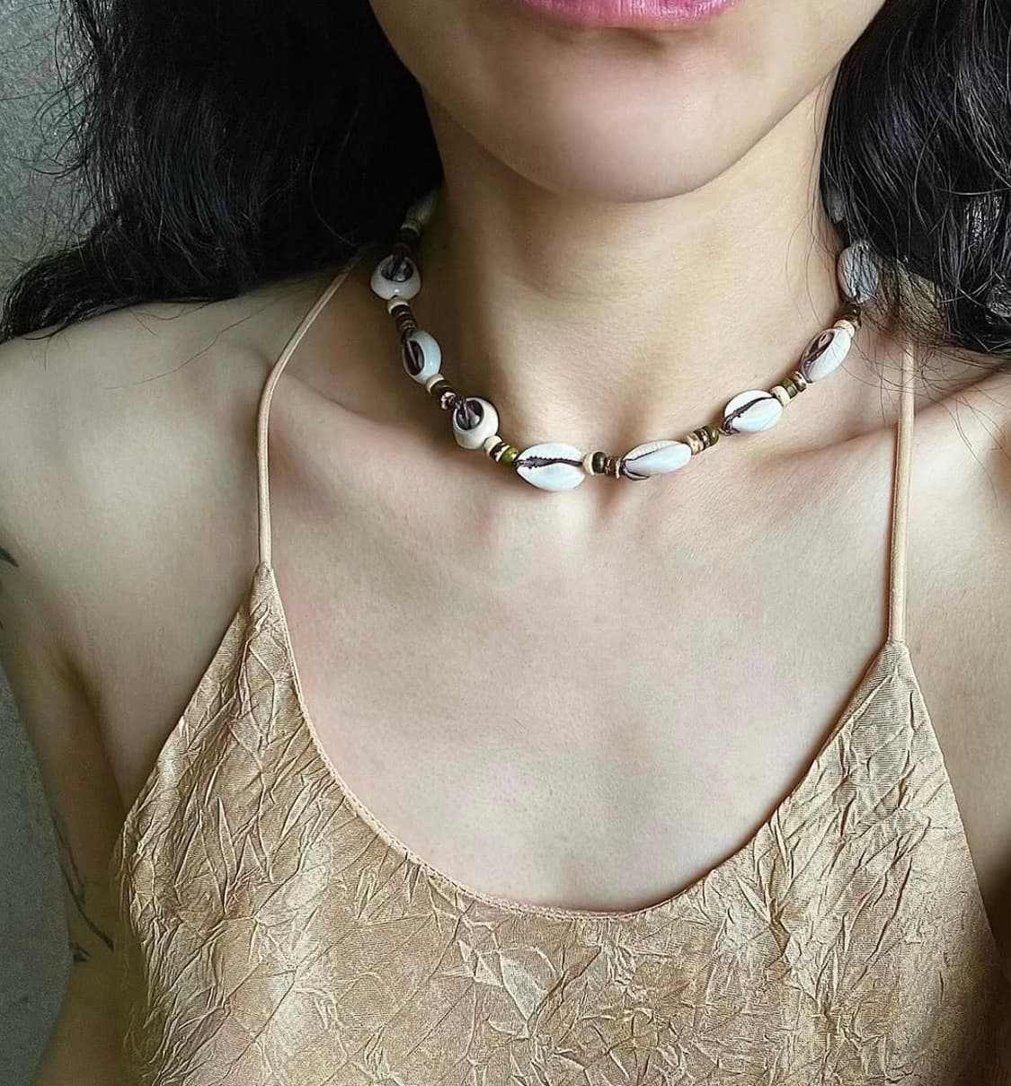 히피 모리 에스닉 핸드메이드 서핑 목걸이  상품이미지3