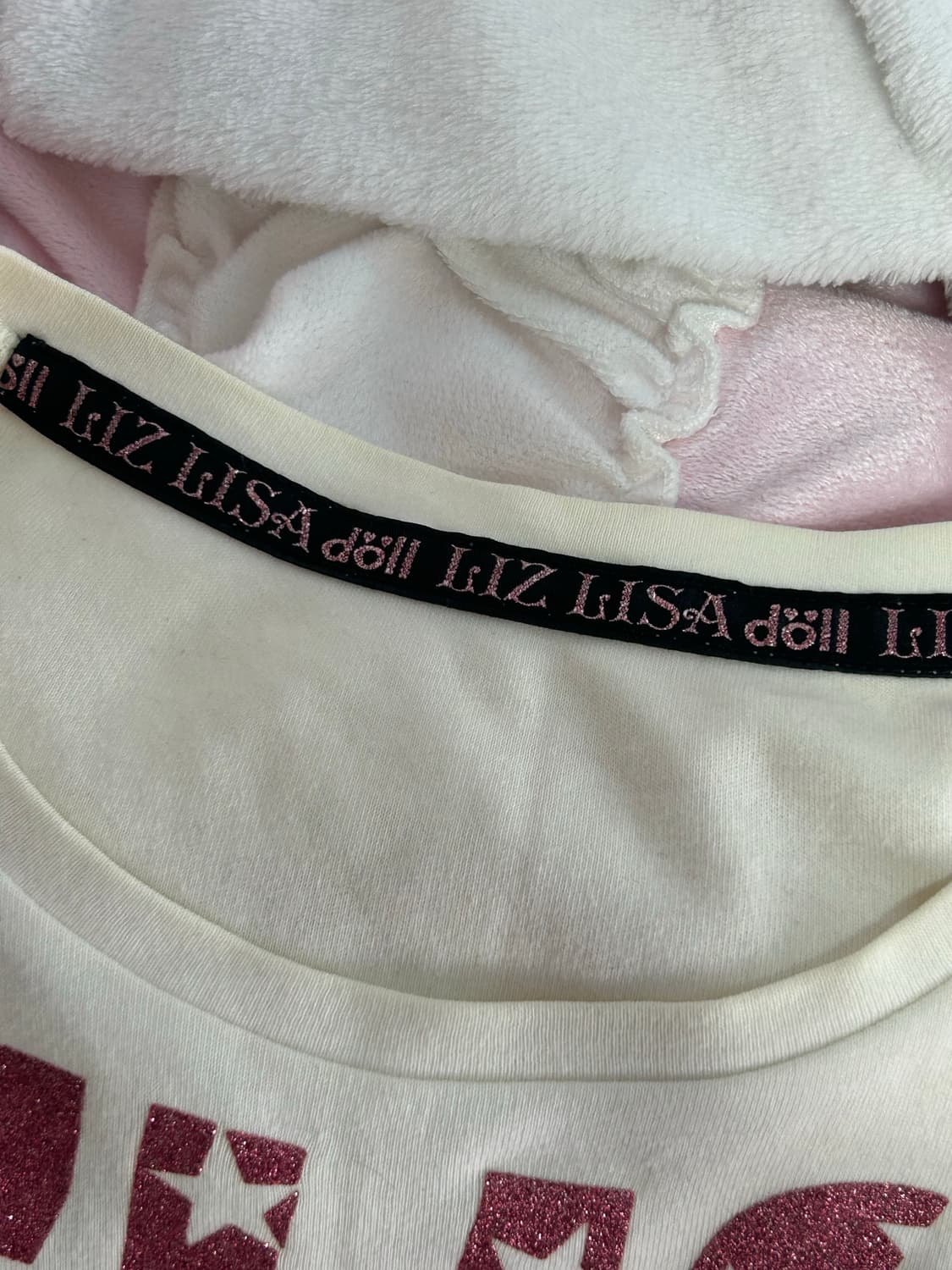 리즈리사 돌 고전 슈크림 긴팔티 상품이미지4