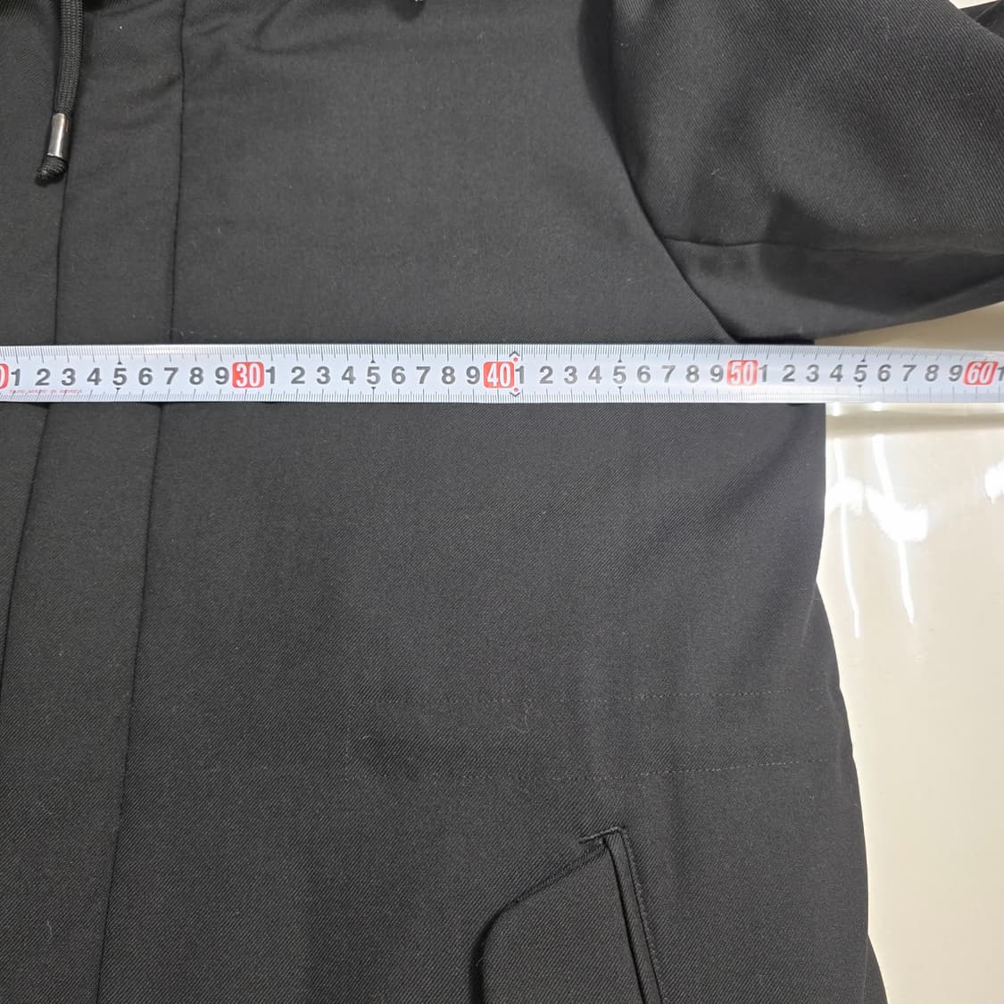 1663 유니클로 남성 블랙 후드 패딩 자켓 / M다운심플 데일리 상품이미지3