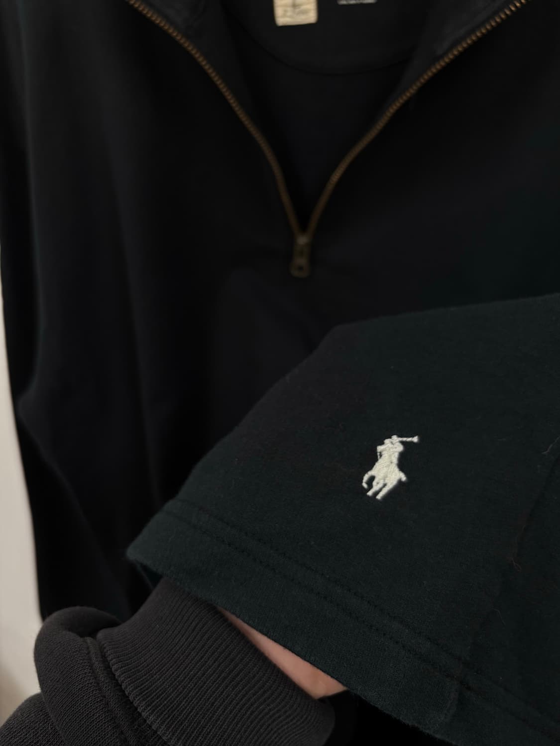 랄프로렌 코튼 반집업 상품이미지5