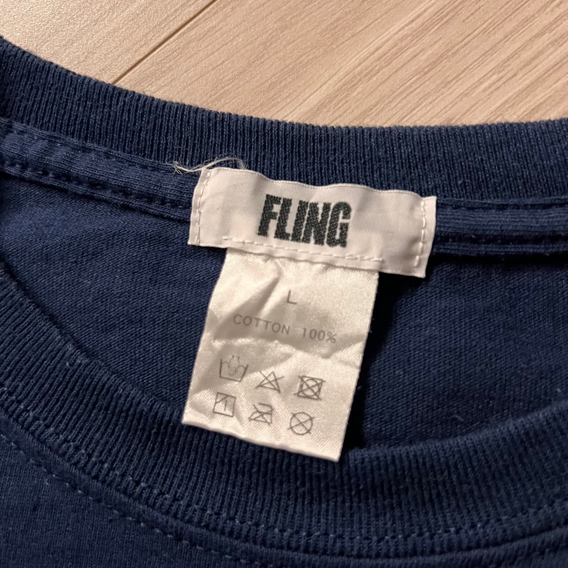 Fling vtg 반팔 티셔츠 L 상품이미지5
