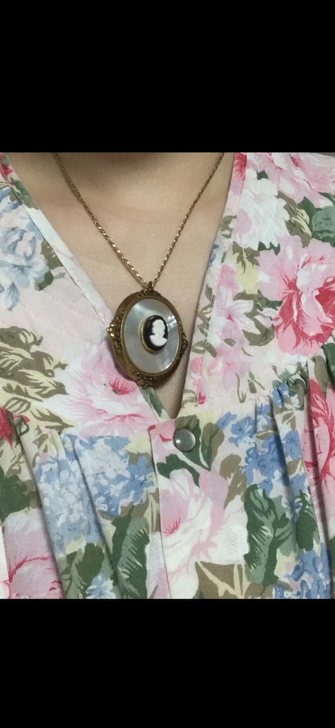 앤틱 카메오 브로치  상품이미지2