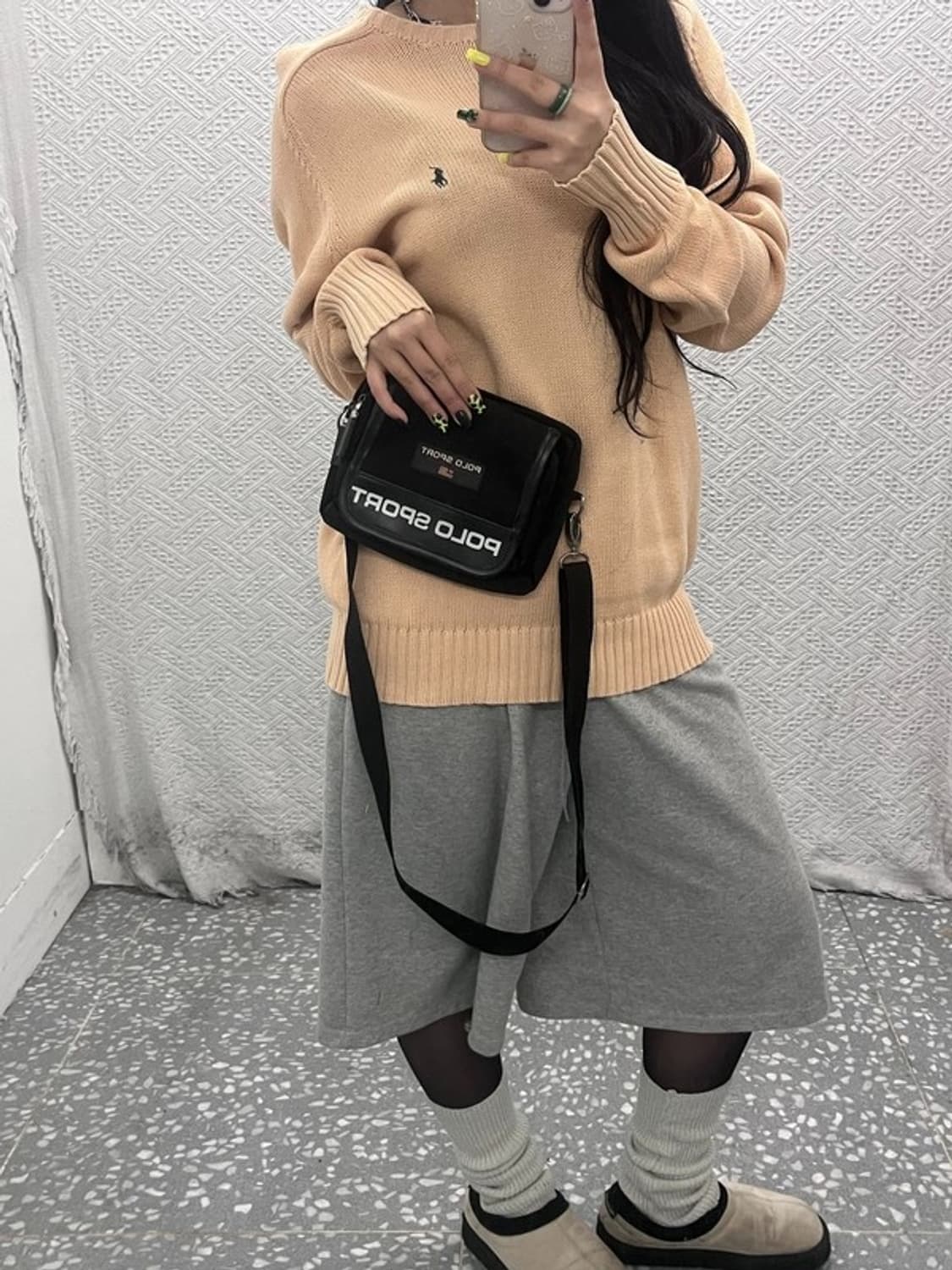 폴로 스포츠 빈티지 미니 카세트 크로스백 C07553 상품이미지2