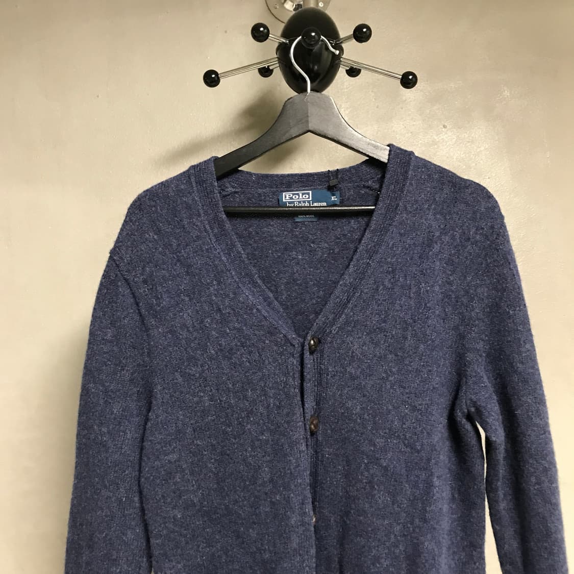 폴로 랄프로렌 니트 가디건 네이비 XL(W) 상품이미지2