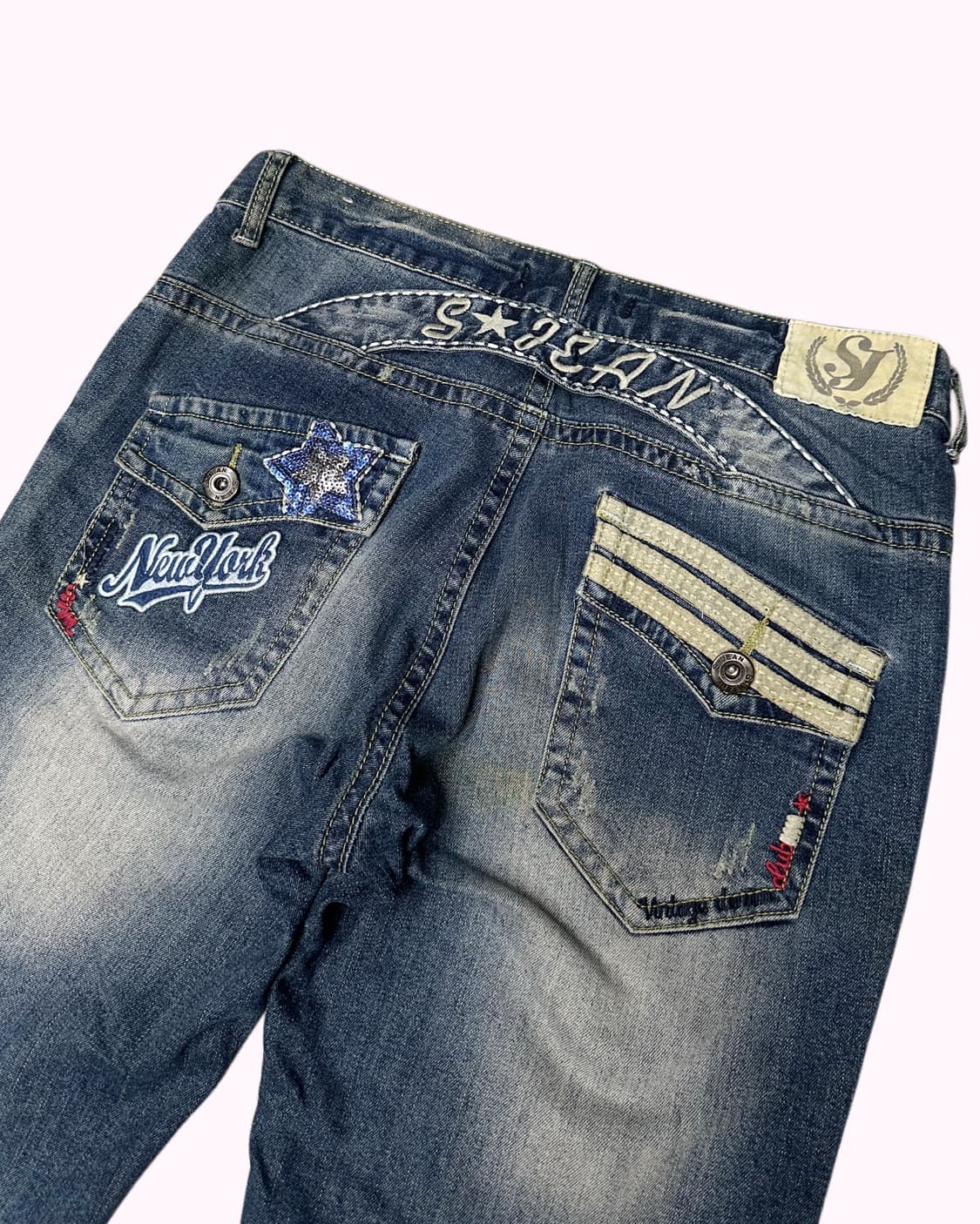 kitsch star spangle capri jean 상품이미지5