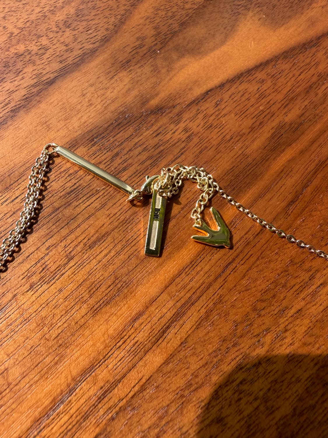 알렉산더 맥퀸 제비 레이어드 드롭 목걸이 상품이미지6