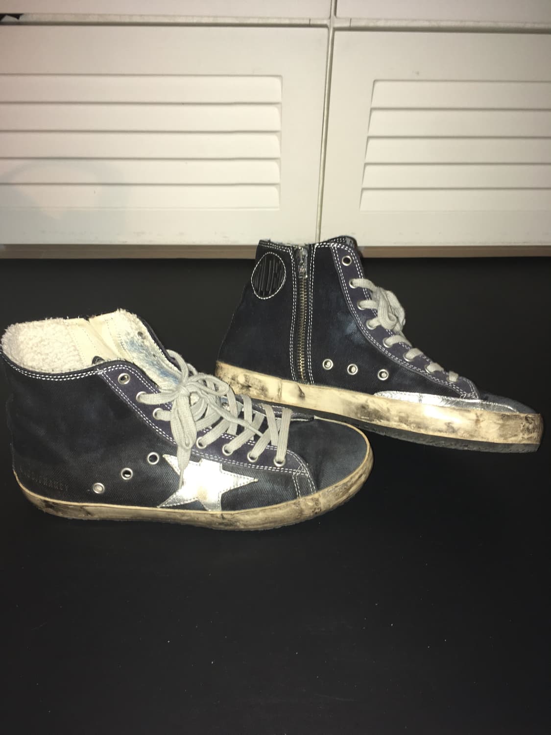 골든구스 하이탑 블랙 40 상품이미지3