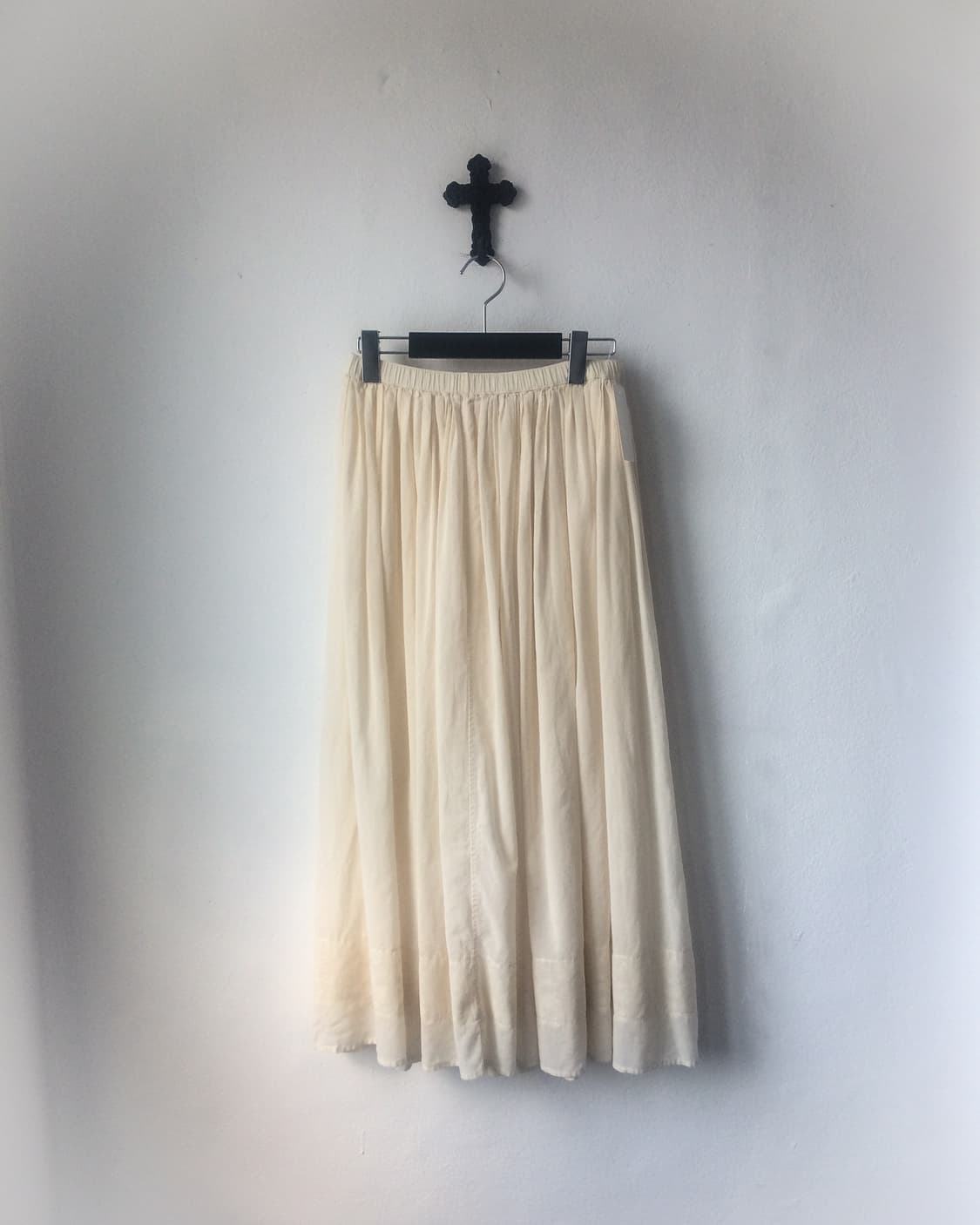 Lace point long skirt 상품이미지1