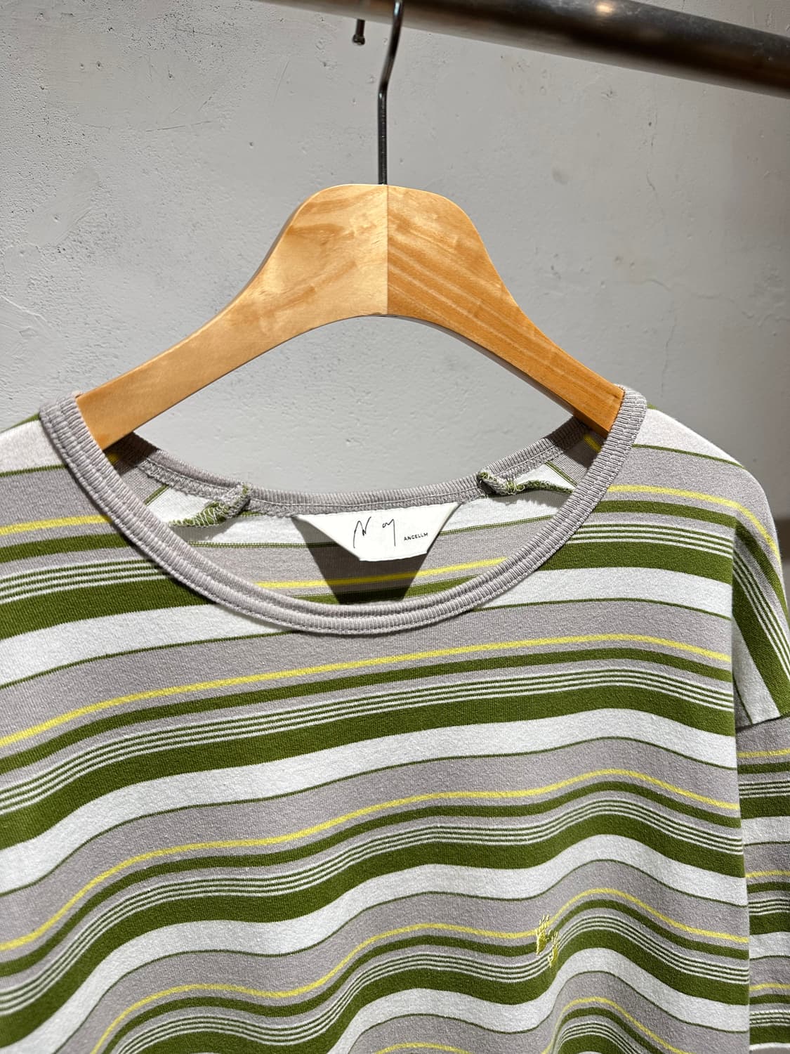 Ancellm X Wism Border T-Shirt 상품이미지3