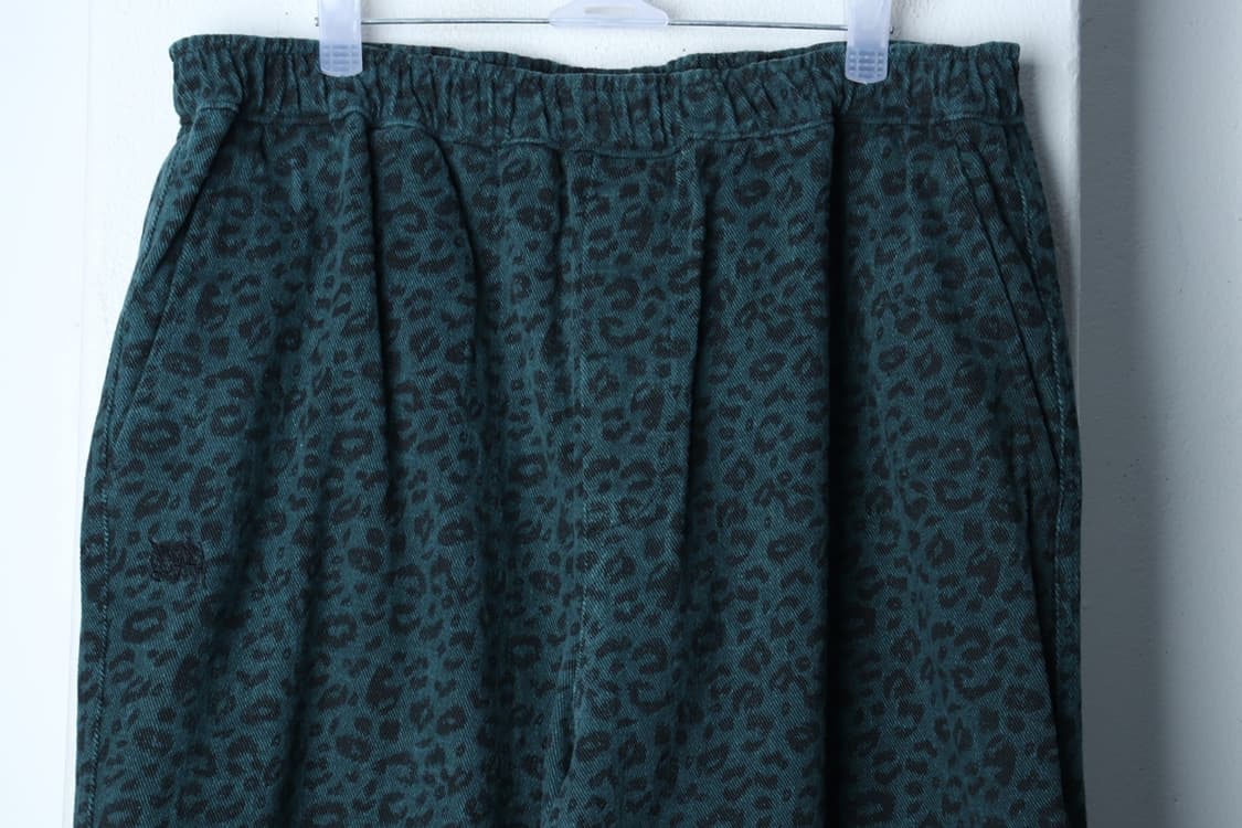 (L-XL) 브라운브레스 트레이닝복 바지 레오파드 밴딩 그린-P10157 상품이미지3