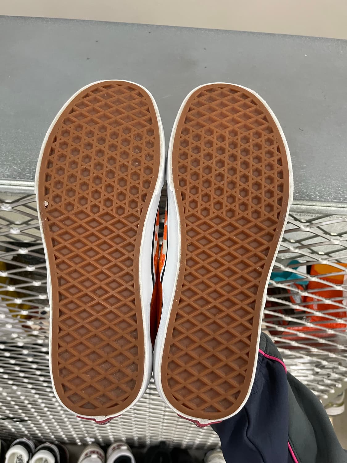 반스 슬립온 체커보드 띠어리 오렌지 245 상품이미지6