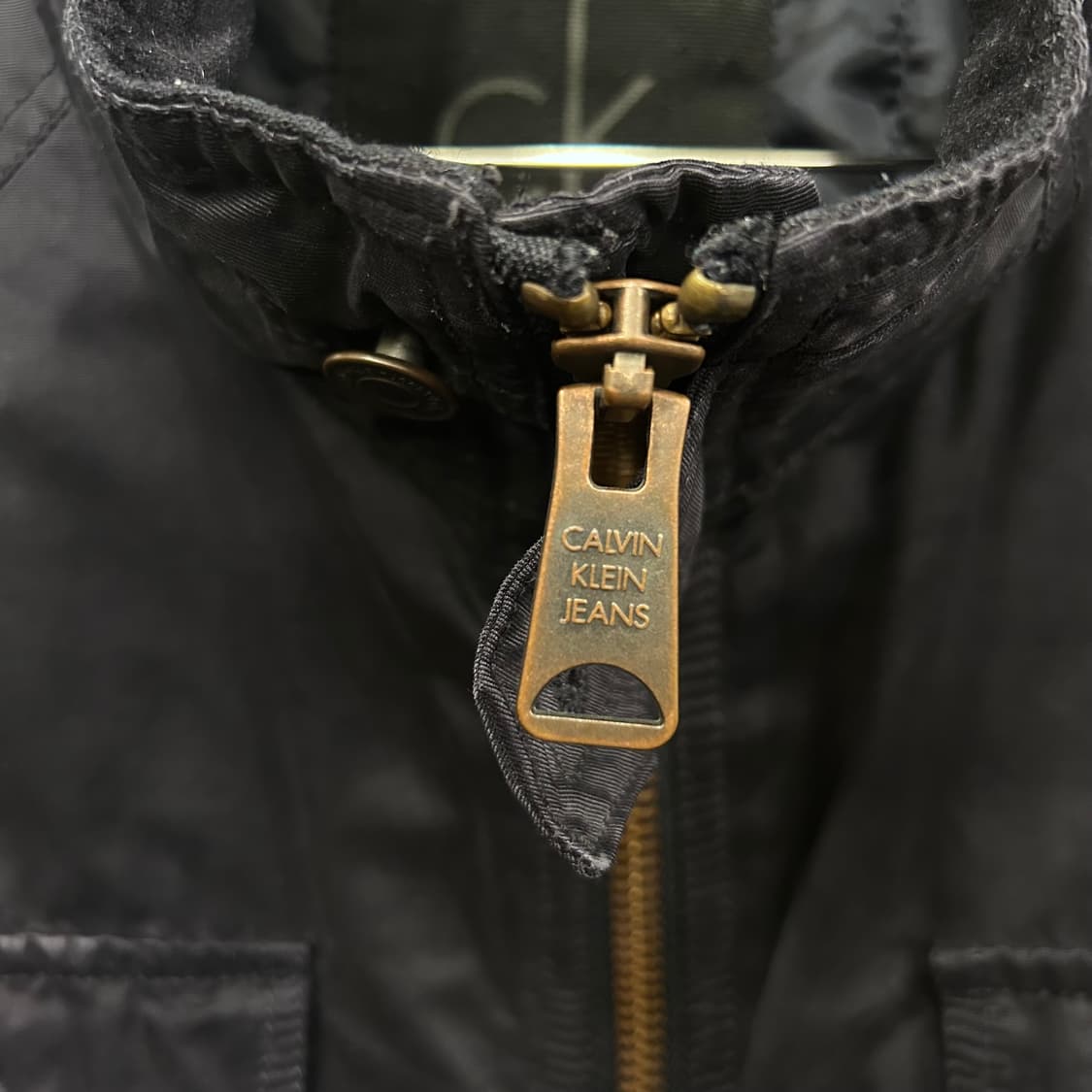 캘빈클라인 CK ONE 이너퀼팅 코튼 사파리자켓 상품이미지4