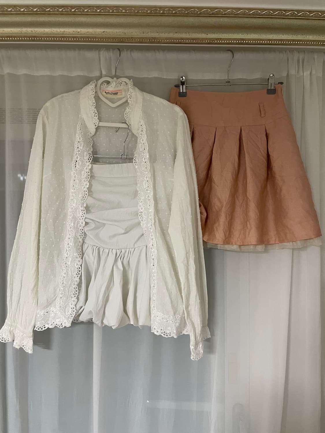 페어리모리걸 일본빈티지 코디세트(펀칭모리걸페어리가디건) 상품이미지2