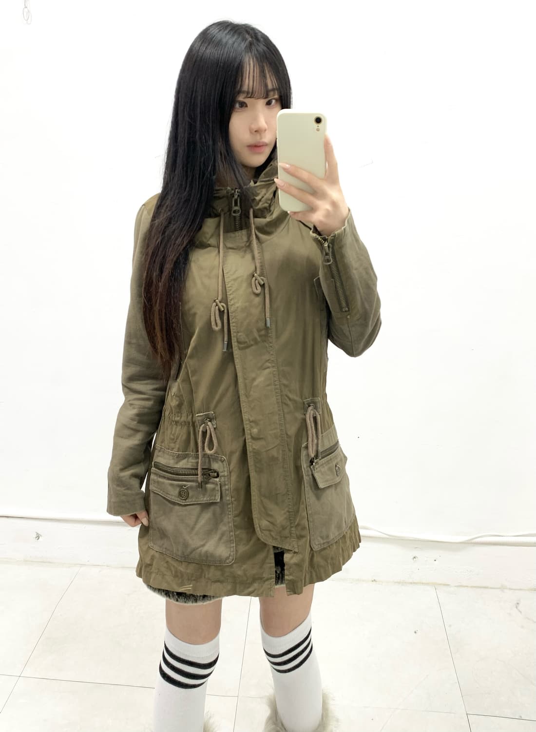 [ZARA Basic] y2k 야상 자켓 상품이미지3