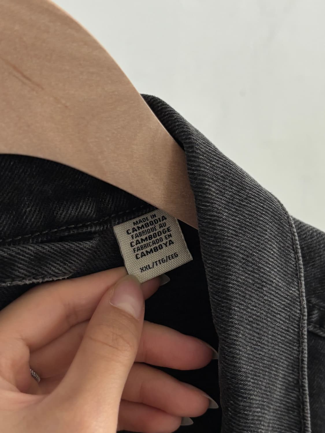 Levi’s 리바이스 차콜 래디컬 러브 트러커 자켓 상품이미지6
