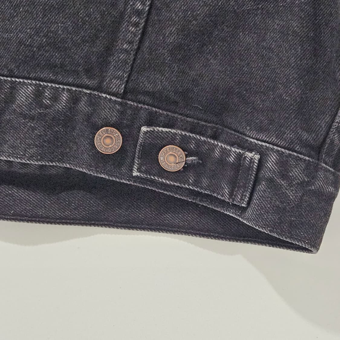 Levi's Black Denim Jacket 90s 상품이미지4