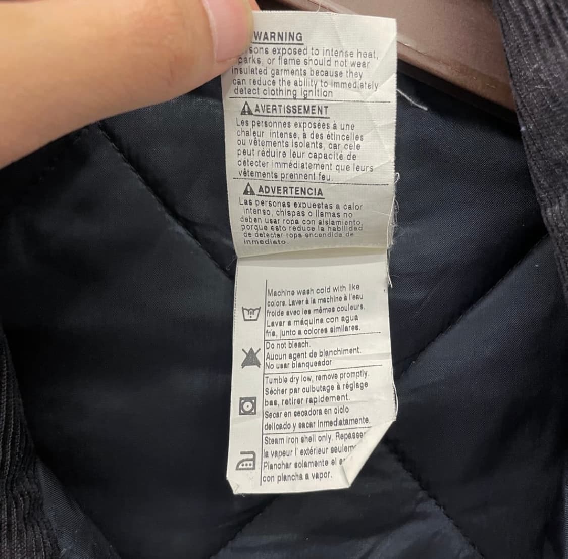 00s 칼하트 J02 BLK 코듀로이 넥 워크 디트로이트 자켓 상품이미지10