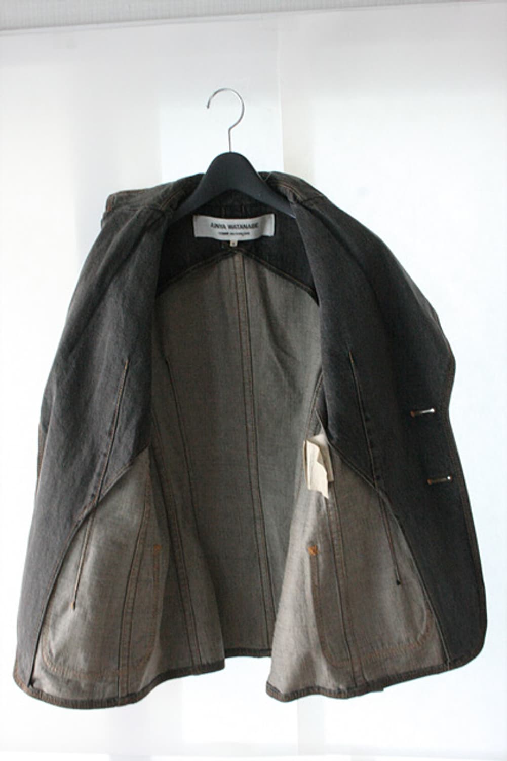 준야 와타나베 COMME des GARCONS 데님 자켓 상품이미지5