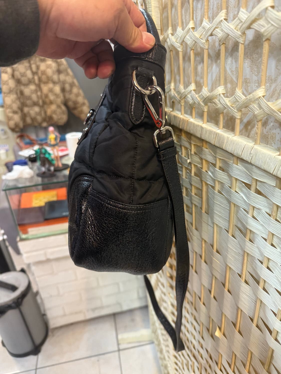 정품 프라다 테수토 붐버 2way백 팝니다 상품이미지3