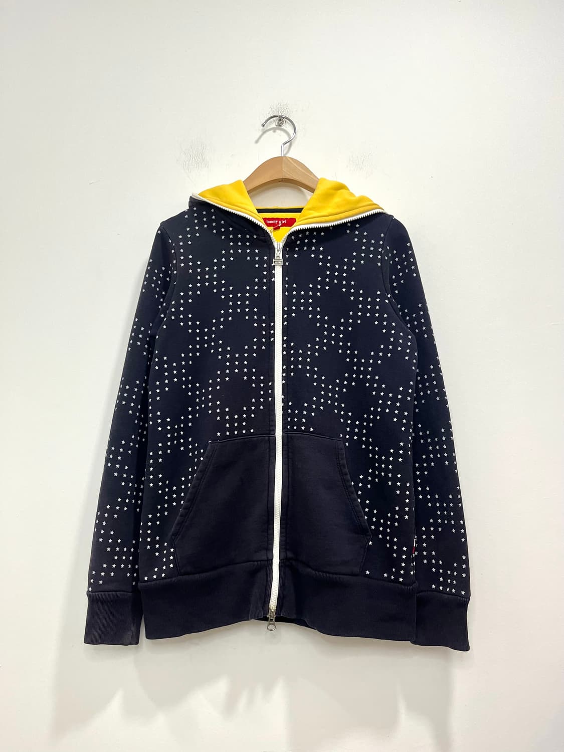 타미 걸 y2k 별 프린팅 후드집업  상품이미지1