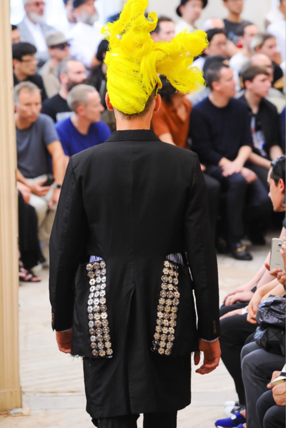 comme des garçons homme plus 찢어진 자켓 상품이미지3