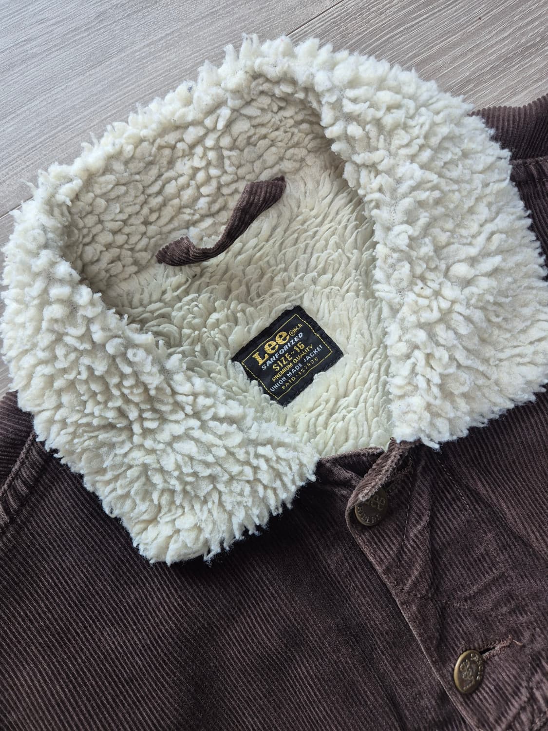 LEE 코듀로이 쉐르파 자켓 상품이미지3
