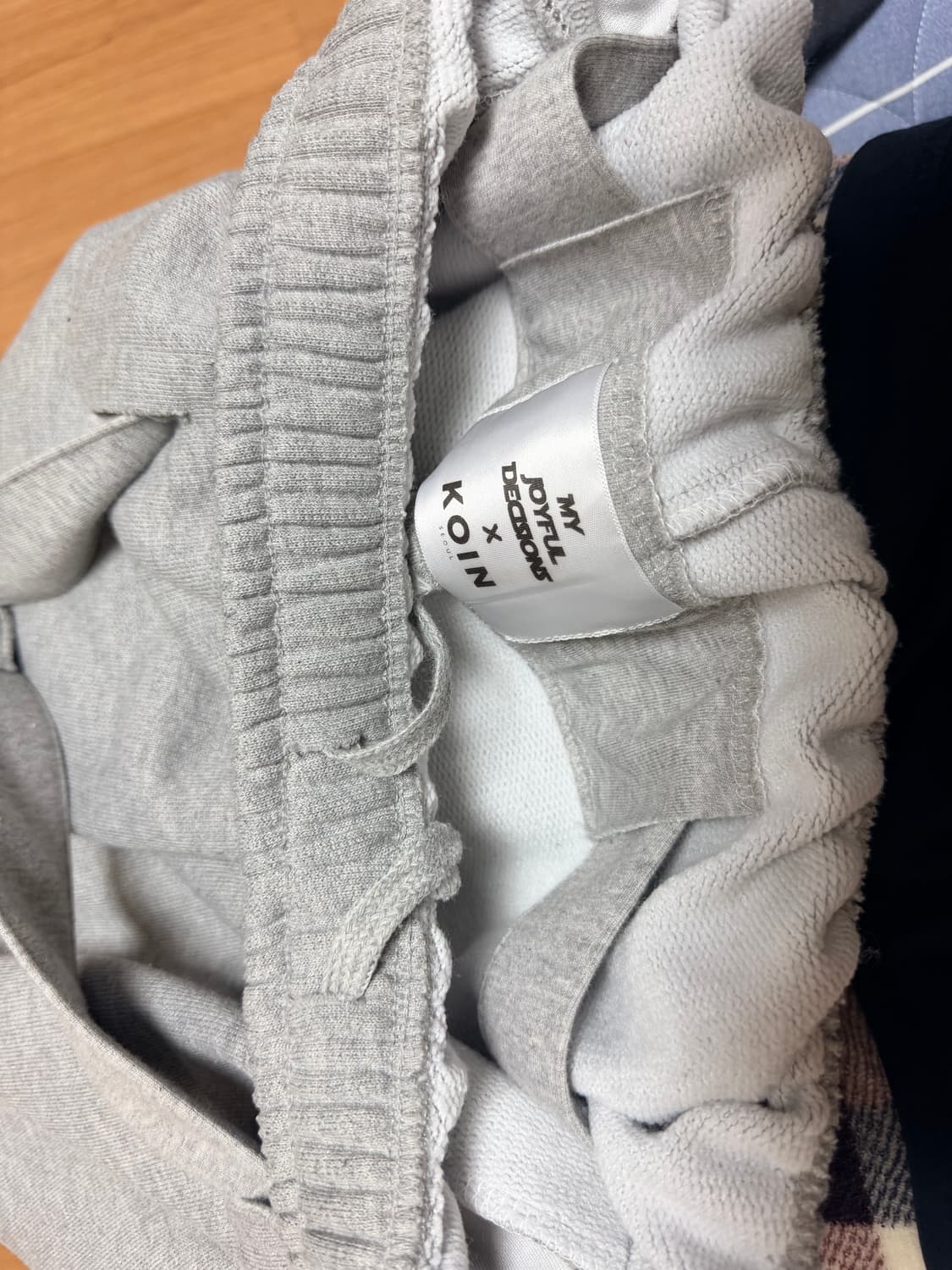 MJD 코인서울 벨티드 스웻 배기 팬츠 상품이미지5