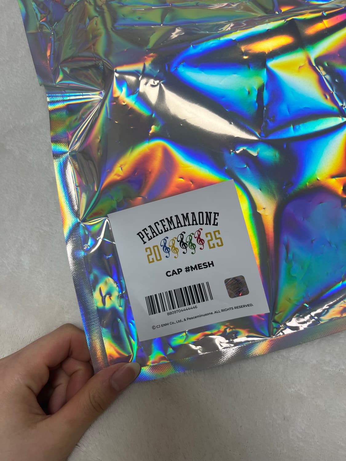 피스마이너스원 2025 마마 볼캡 메쉬 상품이미지5