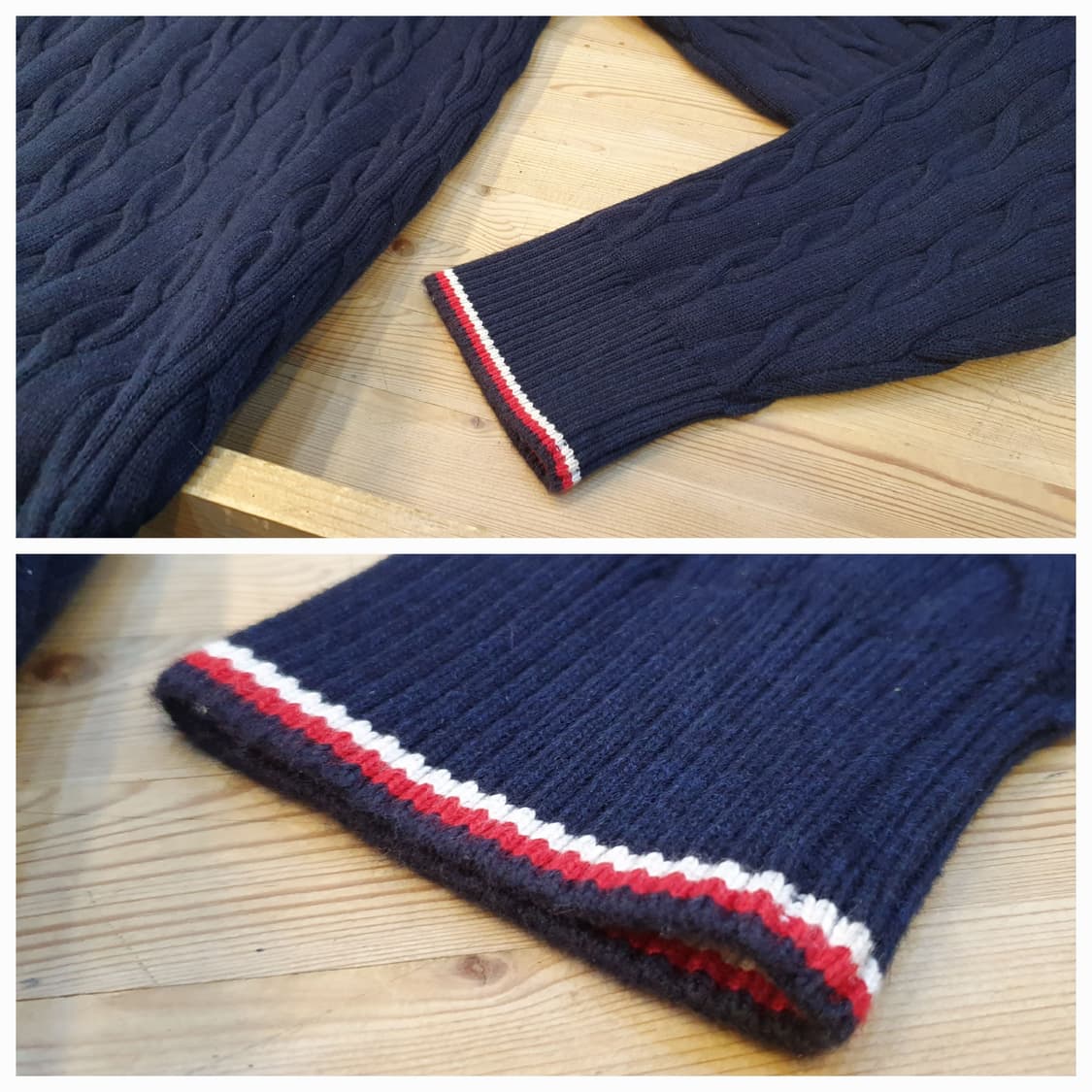 95.타미 케이블 니트 상품이미지4