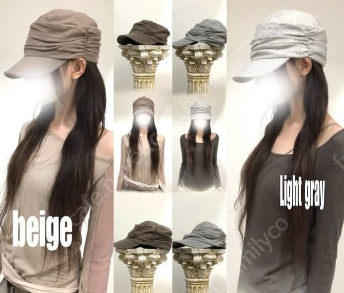 파우닝133 캡모자 차콜색 구합니다 상품이미지1