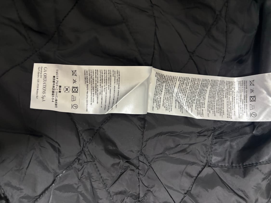 ARMANI EXCHANGE 자켓형 체크코트 상품이미지5