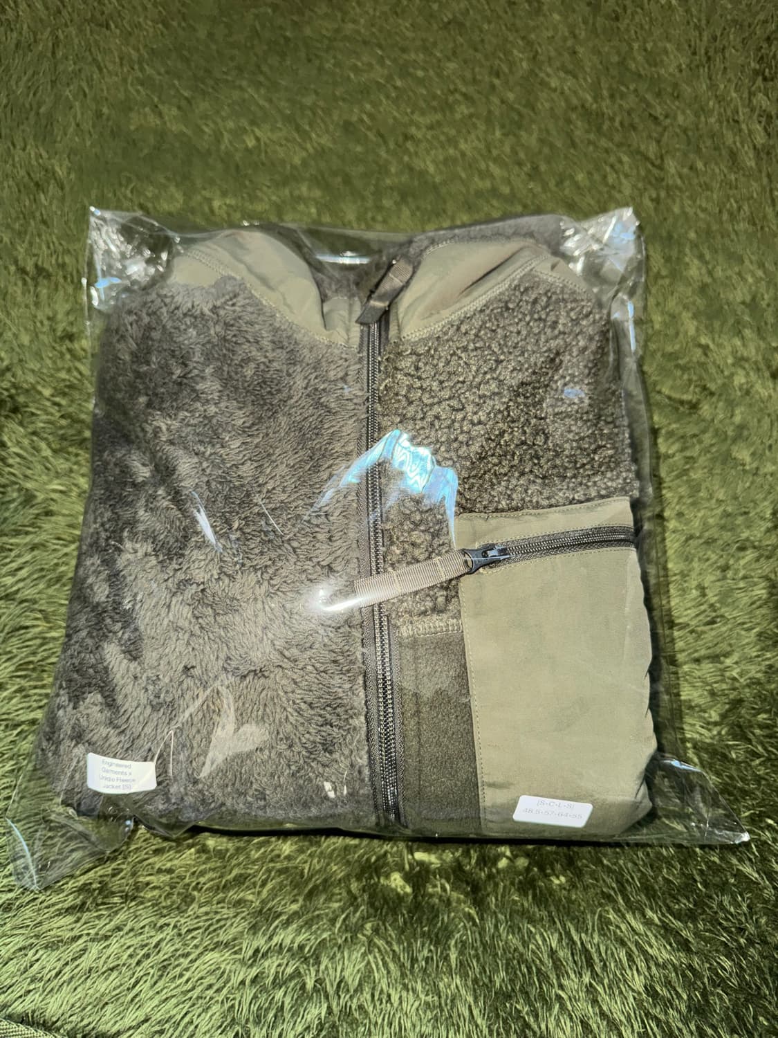 [S] 엔지니어드 가먼츠 X 유니클로 콜라보 플리스 자켓 올리브 상품이미지10