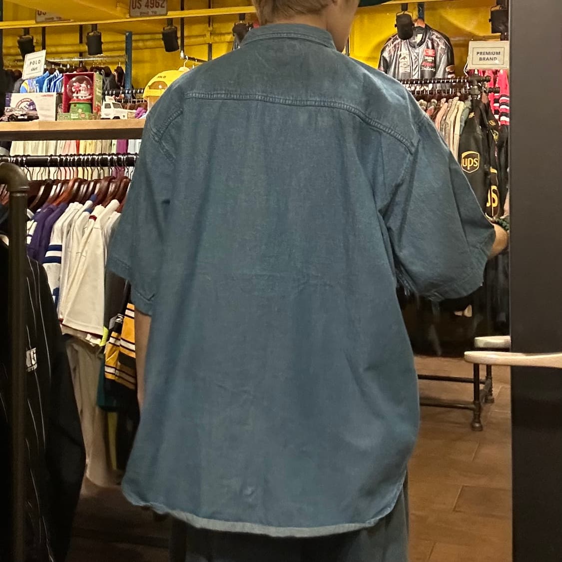 [HI] 칼하트 반팔 데님셔츠 상품이미지5