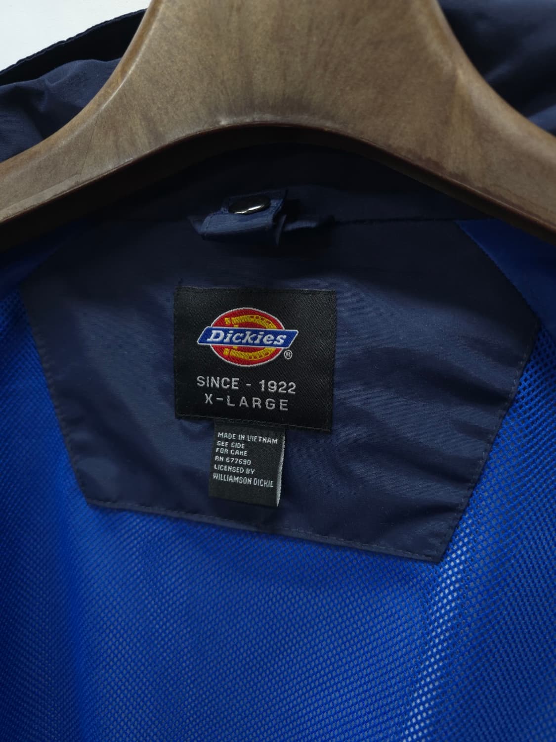 디키즈 남성 네이비 워크 자켓 바람막이 상품이미지8