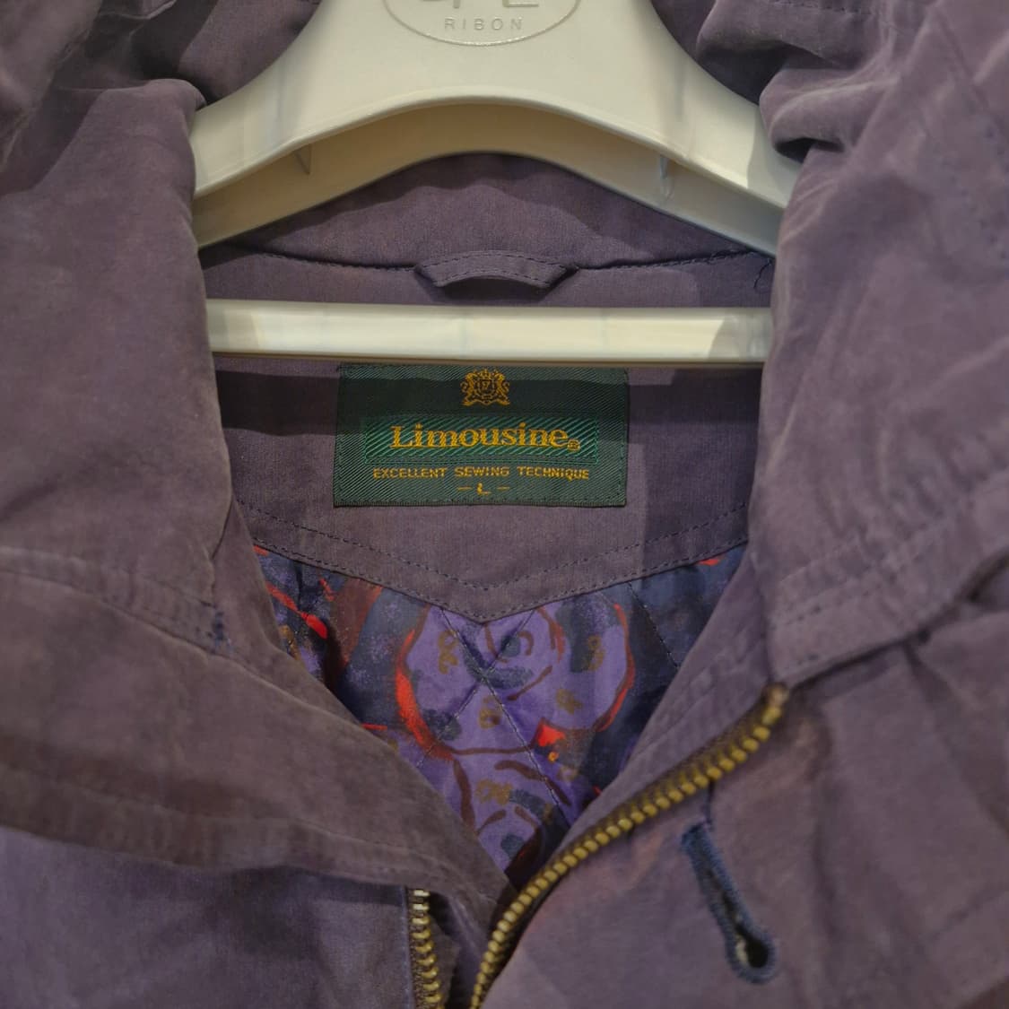 빈티지 모 스웨이드 봄버 상품이미지3