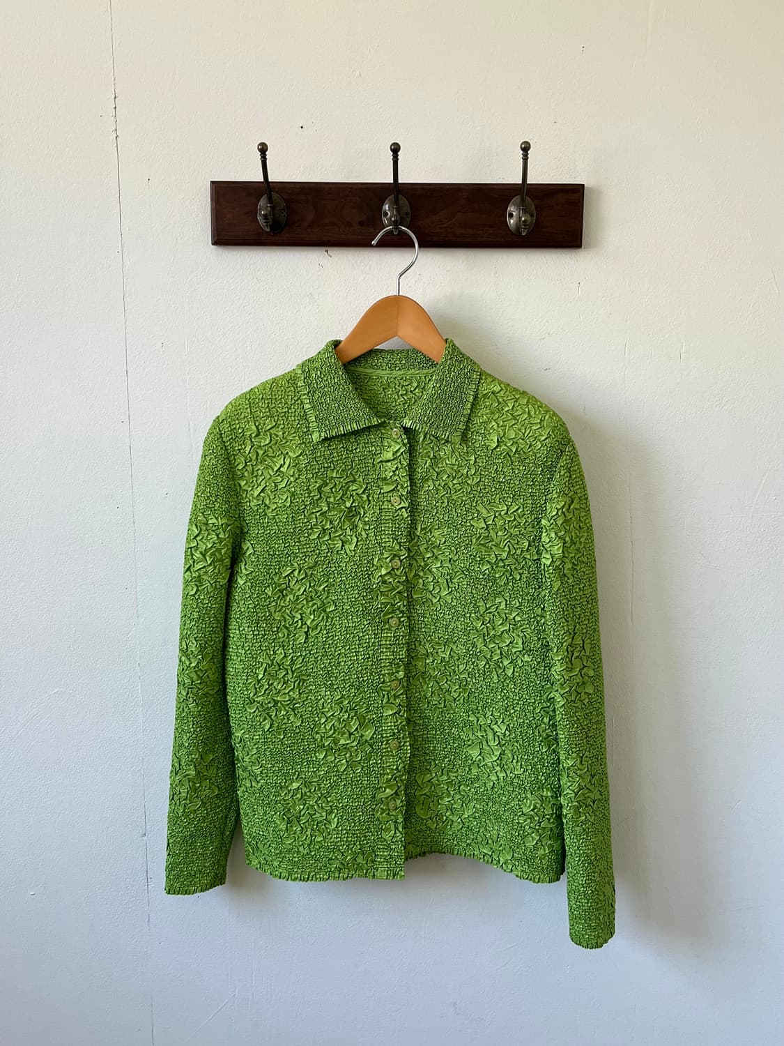 ST. CHRIS 플리츠 가디건 상품이미지1