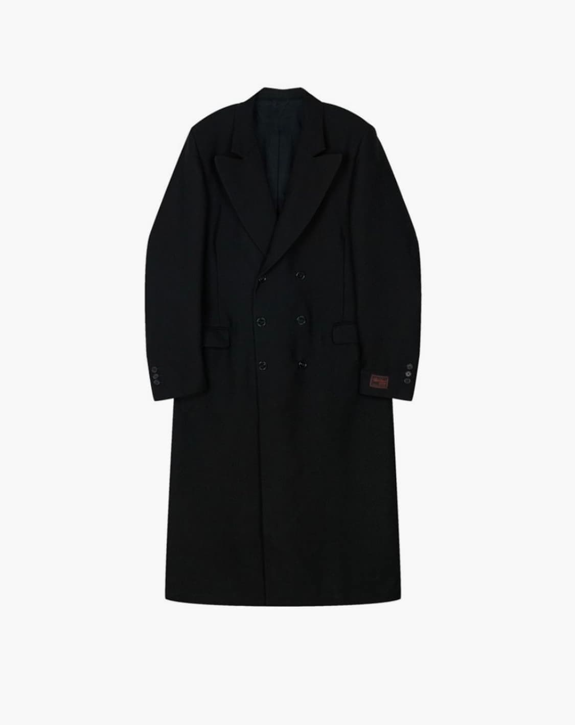 라프시몬스 23ss 더블코트 블랙 48 상품이미지1