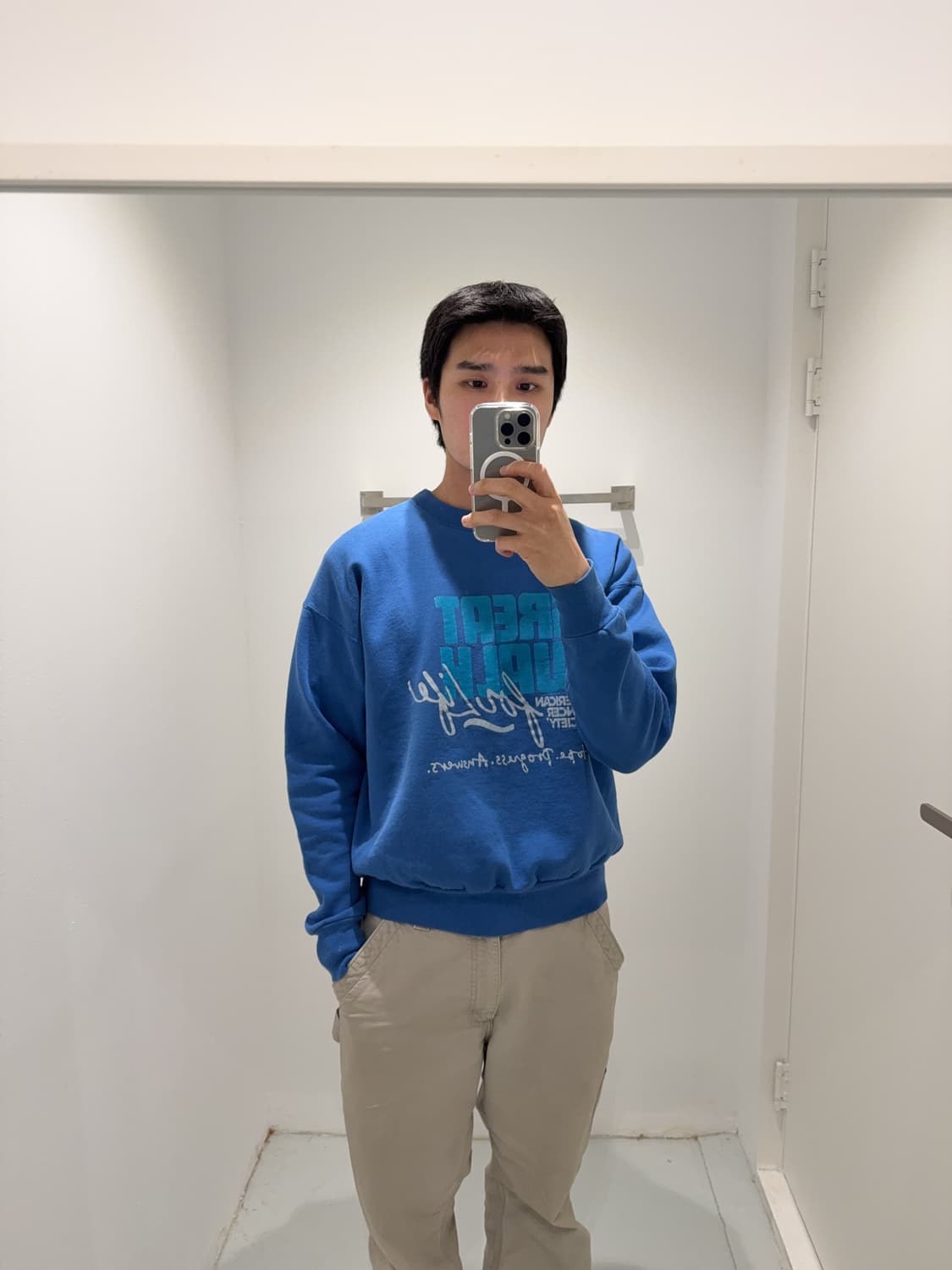 90s 헤인즈 스웻셔츠 상품이미지5