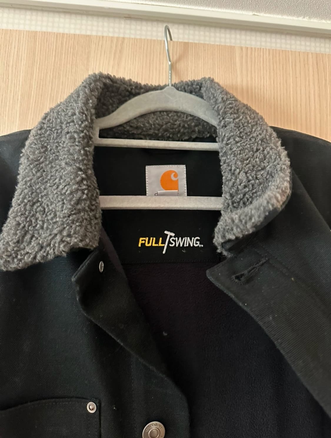 칼하트 초어코트 블랙  상품이미지2