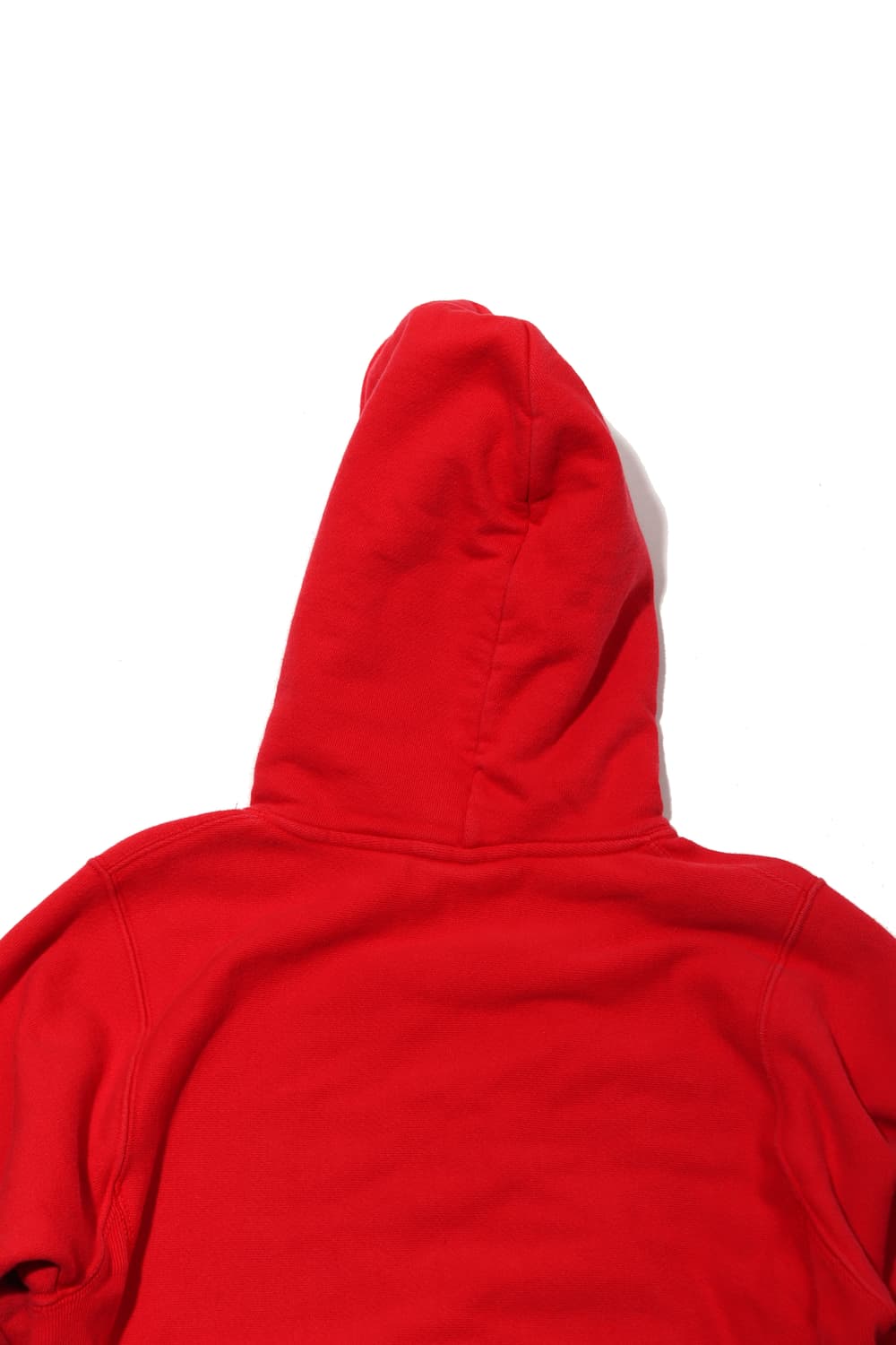 CHAMPION 리버스 위브 레드 기모 티셔츠 women XS 상품이미지8