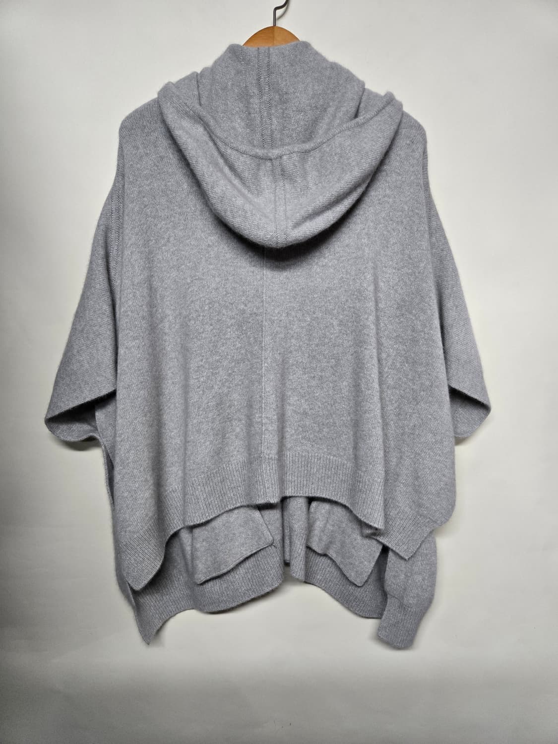 한섬  톰 그레이하운드 캐시미어 후드 판초 S 90 상품이미지2